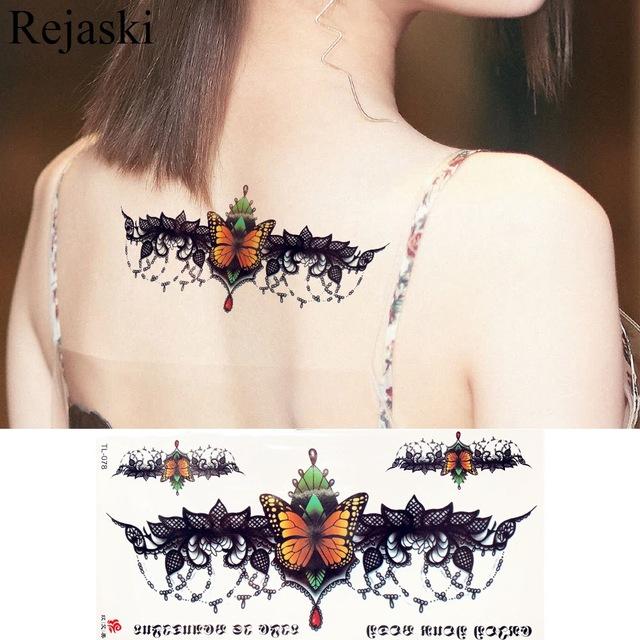 Watercolor Dream Catcher Temporary Tattoo Stickers Women Body Arm Art Painting Flash Tatto Girl Waist Feather Fake Tattoo Tribal