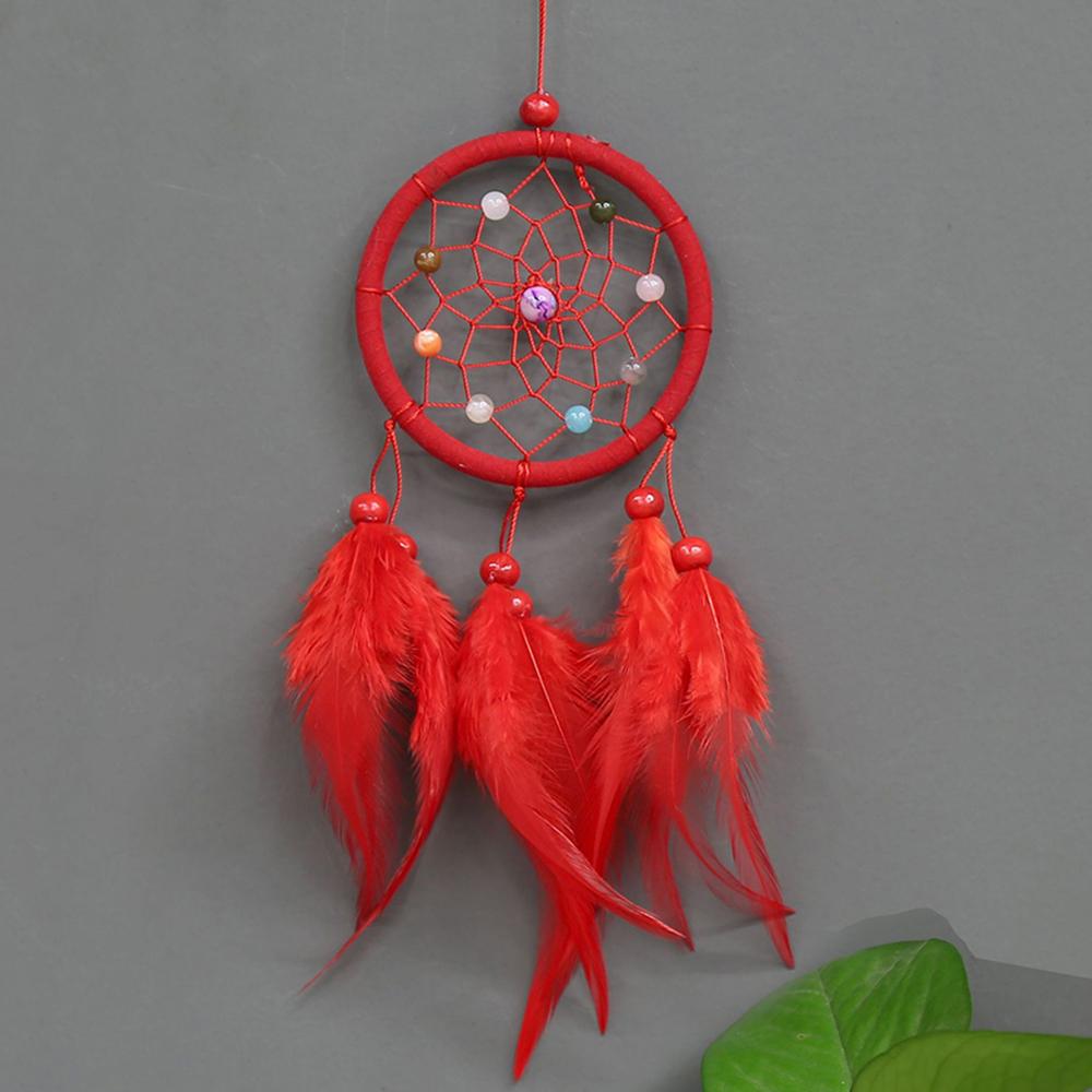 Car Pendant Decoration Dream Catcher Feather Suspension Ornament Automobiles Interior Dreamcatcher Hanging Trim Auto Accessories