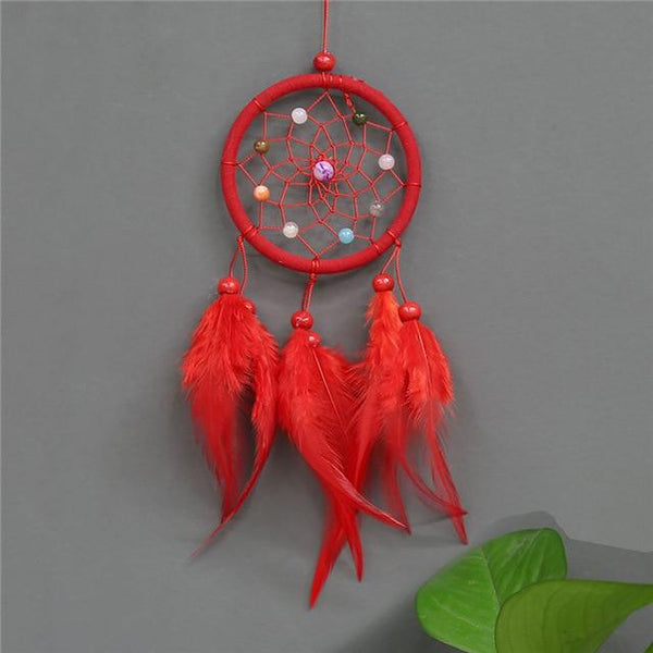 Car Pendant Decoration Dream Catcher Feather Suspension Ornament Automobiles Interior Dreamcatcher Hanging Trim Auto Accessories