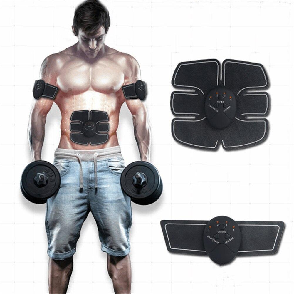 Body Slimming Shaper Machine TENS Electronic Abdominal Fitness Accessories EMS Wireless Electric Muscle Stimulator Massager