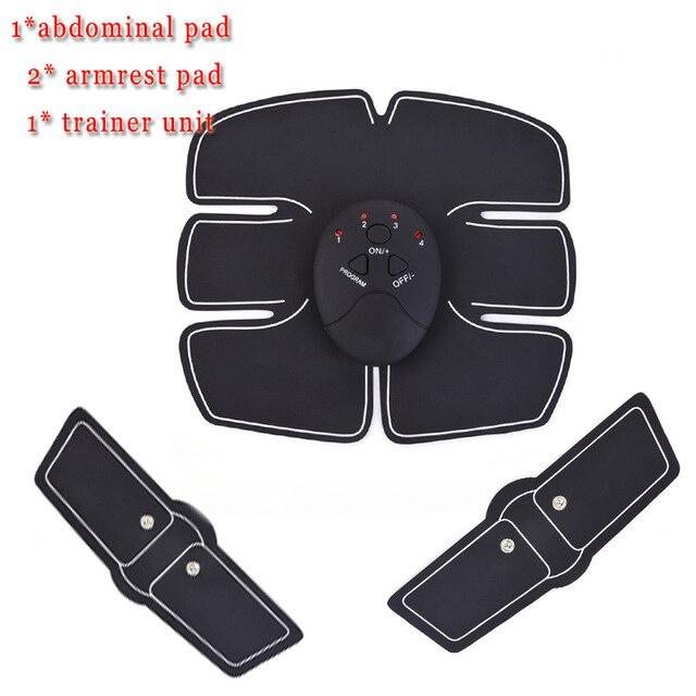 Body Slimming Shaper Machine TENS Electronic Abdominal Fitness Accessories EMS Wireless Electric Muscle Stimulator Massager
