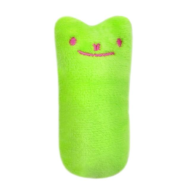 Funny Interactive Plush Cat Toy Pet Kitten Chewing Toy Teeth Grinding Catnip Toys Claws Thumb Bite Cat mint For Cats Cat Supply