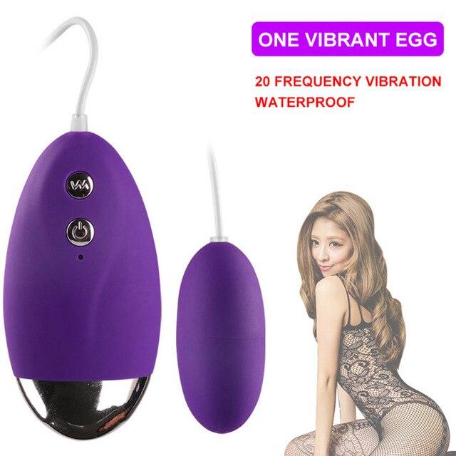 MizzZee Bullet Vibrators For Women 20 frequency Vagina Balls Jump Egg Clitoral G Spot sex toys for woman Lesbian Masturbation