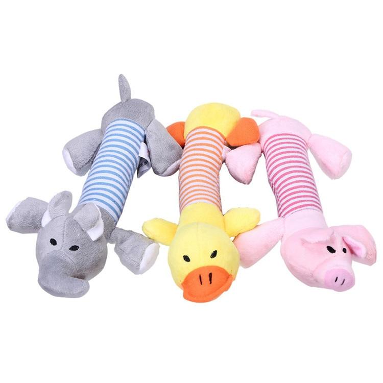 Dog Cat Pet Chew Toys Canvas Durability Vocalization Dolls Bite Toys for Dog Accessories pet dog products High Quality for Dogs