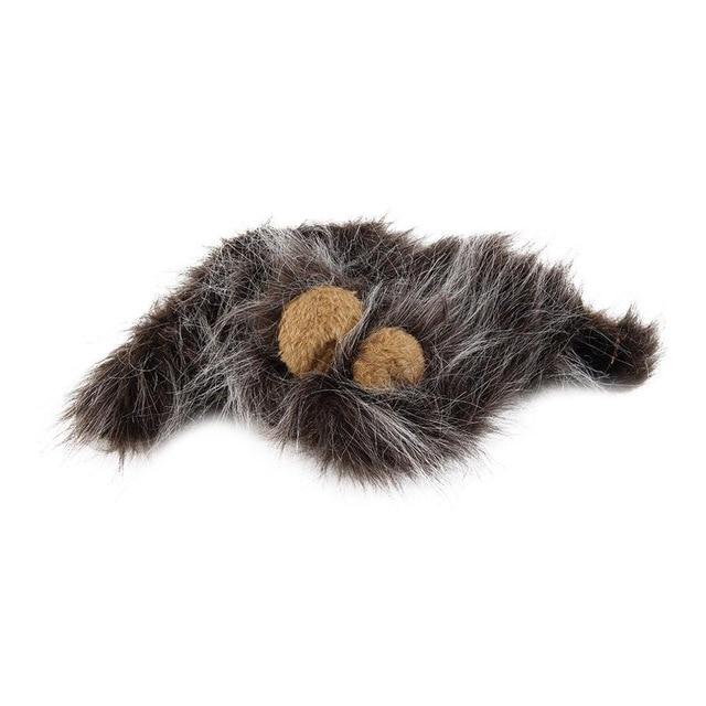 Fashion Cat Lovely Pet Costume Lions Mane Wig for Cat Halloween Christmas Party Dress Up With Ear Pet Apparel Cat Fancy Dress