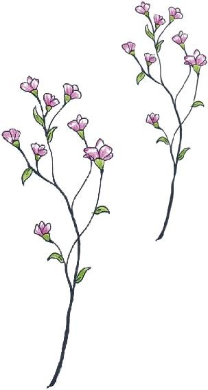 High quality waterproof flower temporary tattoos for women hand tattoo sticker fashion body art arm fake tatoo paper SYA013