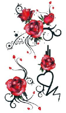 High quality waterproof flower temporary tattoos for women hand tattoo sticker fashion body art arm fake tatoo paper SYA013