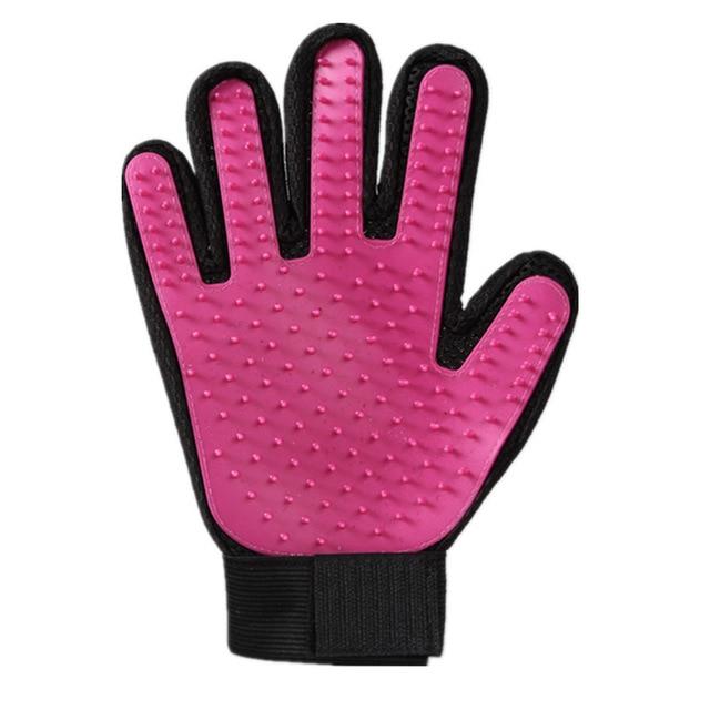 YVYOO Pet dog accessories Grooming Supply Pet Dog Hair Brush Comb Glove For Pet Cleaning Massage Glove Cat Hair Glove D10