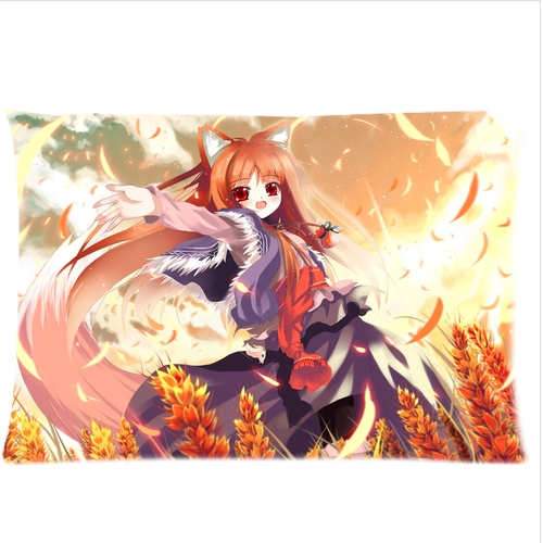 cirno's Store Spice and Wolf anime Characters sexy animal ears girl holo Cushion 2 sides pillowcase