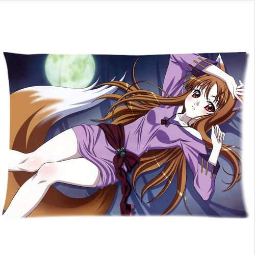 cirno's Store Spice and Wolf anime Characters sexy animal ears girl holo Cushion 2 sides pillowcase