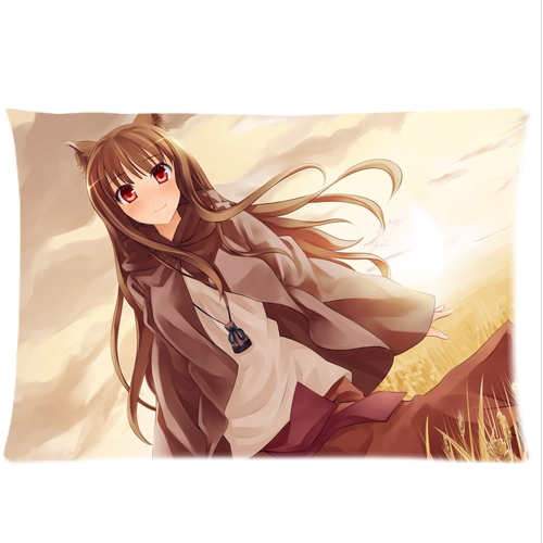 cirno's Store Spice and Wolf anime Characters sexy animal ears girl holo Cushion 2 sides pillowcase