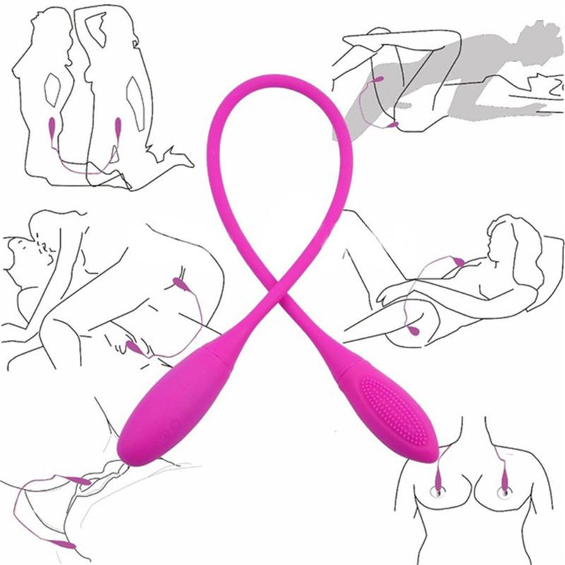 Double Vibrator G Spot Vibrator 7 Speed Vibration Female Masturbation Dildo For Couples Masturbator Erotic Sex Toy Sex Product