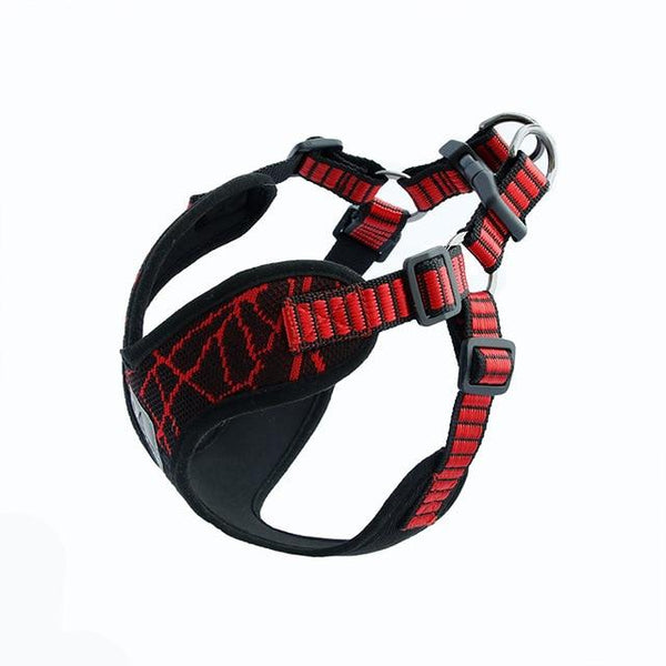 1pc Dog Collar Outdoor Training Walking Harnesses Safety Sport Vest Reflective Dog Harness For Medium Large Dogs Pitbull Bulldog