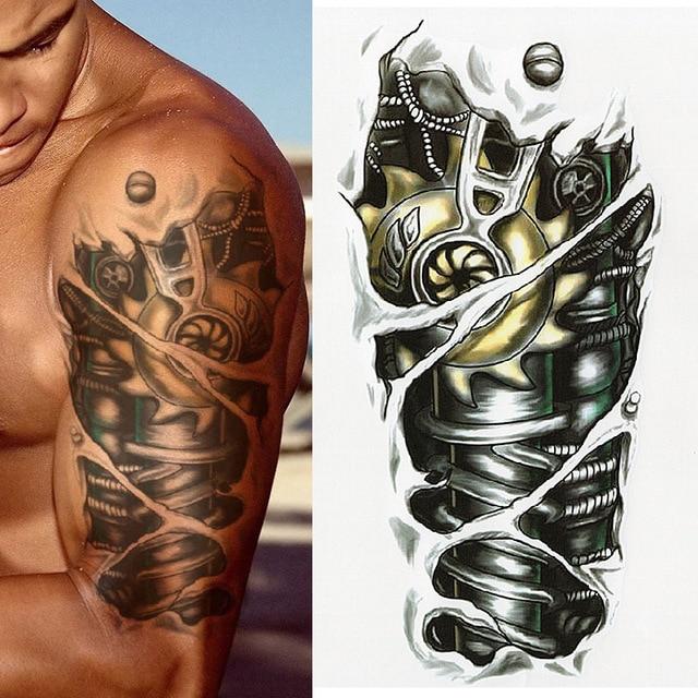 TRIBAL TEMPORARY TATTOO, MAORI TURTLE, POLYNESIAN, BLACK, MENS, WOMENS