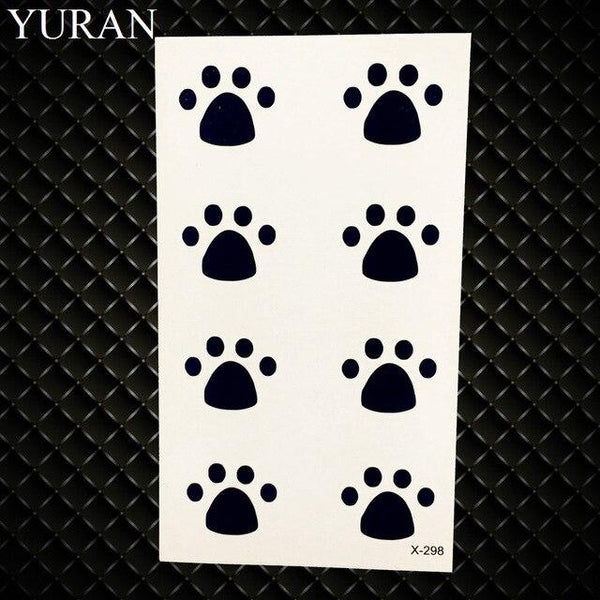 25 Style Men Tattoo Stickers Totem Scorpion Black Gun Hands Temporary Tattoo Kids Body Art Face Self Adhesive Tatoos Cool Paste