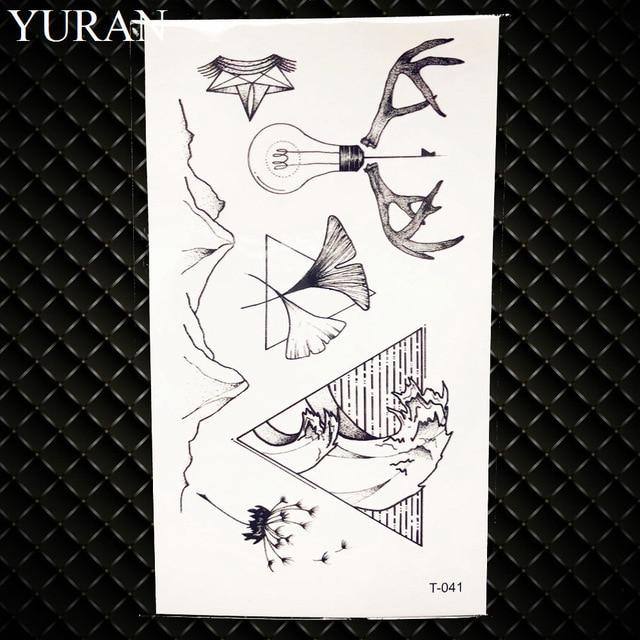 25 Style Men Tattoo Stickers Totem Scorpion Black Gun Hands Temporary Tattoo Kids Body Art Face Self Adhesive Tatoos Cool Paste