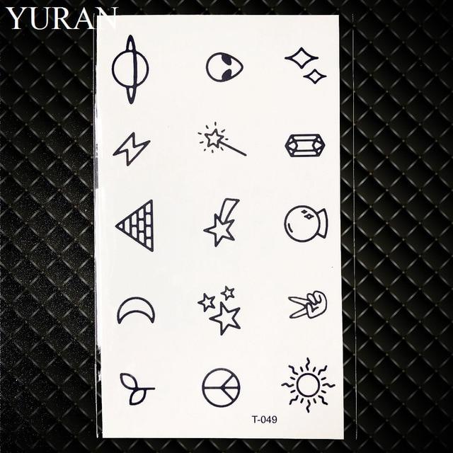 25 Style Men Tattoo Stickers Totem Scorpion Black Gun Hands Temporary Tattoo Kids Body Art Face Self Adhesive Tatoos Cool Paste