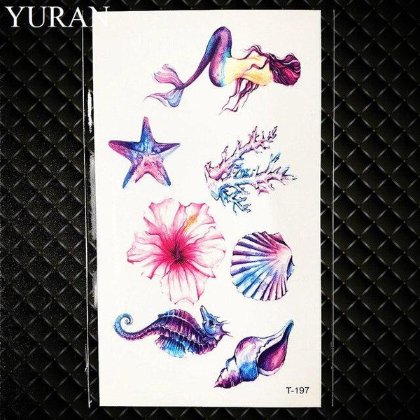 25 Style Men Tattoo Stickers Totem Scorpion Black Gun Hands Temporary Tattoo Kids Body Art Face Self Adhesive Tatoos Cool Paste