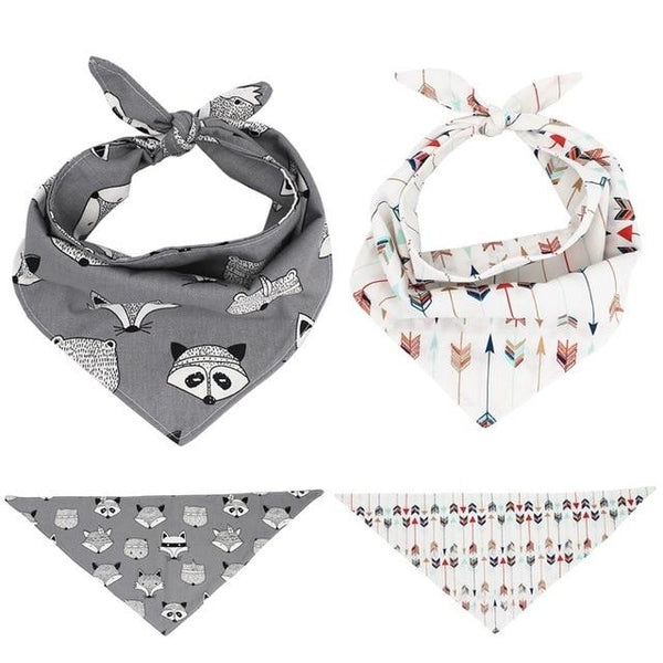 Dog Bandana Reversible Bandana Tie on Bandana Dog Scarf Pet Dog Accessory for Gifts