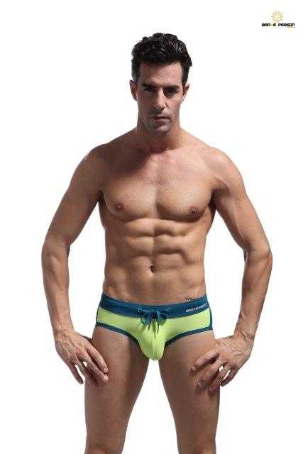 Men's Swimsuits Sexy Man's Swim Briefs Low-Rise Tight Cool Guy Swimwear Summer Man Bikini Beach Shorts Male Penis Pouch