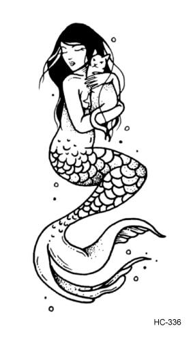 MB Flower Snake Fake Tatoo Cute Rabbit Tatuajes Tatuagem Dancing King Taty Body Art Waterproof Temporary Tattoo Stickers