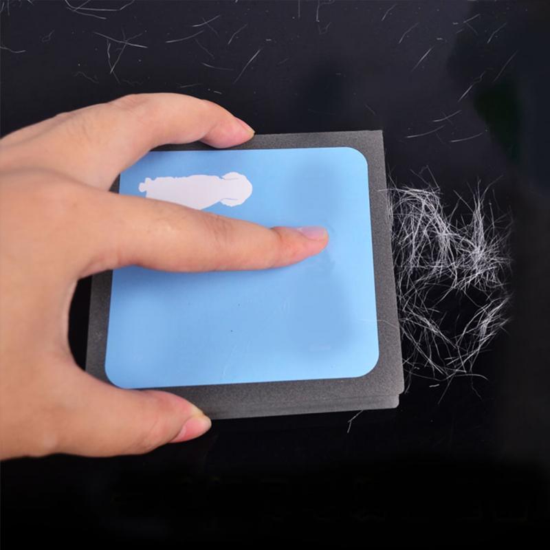Pet Dog Cat Hair Cleaning Brush Foam Rubber Portable Hand Brush for Cleaning up Hair of Pet