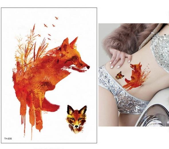 New Cartoon Blue Unicorn Fairy Tales Temporary Tattoo For Children Kids Waterproof Flash Tattoo Sticker Girl Baby Body Art Horse