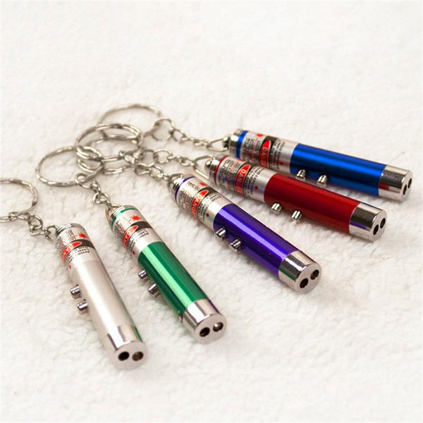 Children Toys Color LED Laser Popular Pen Pet Random Red 1Pc Funny Cat Light White Pointer Play