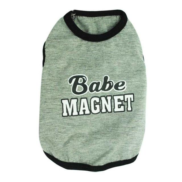 Love Cat Clothes Cotton Pet T Shirts Clothing For Cats Vest Summer Cat Clothes Mommy Daddy Vest Gatos Pet Clothing 40S1