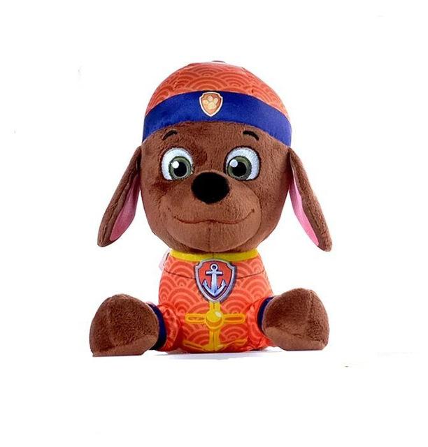 Genuine Paw Patrol 18cm Party Favors Tang style Stuffed Plush Toy Gift Doll For Boys and girls Birthday Party supplies promotion