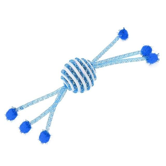 2018 New Cat Grinding Toy Ball Rotating Cat Interactive Toy #NE801