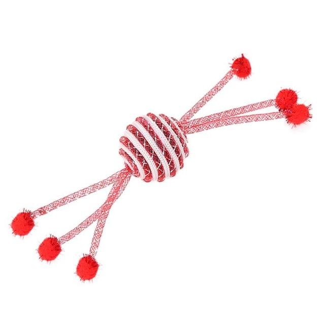 2018 New Cat Grinding Toy Ball Rotating Cat Interactive Toy #NE801