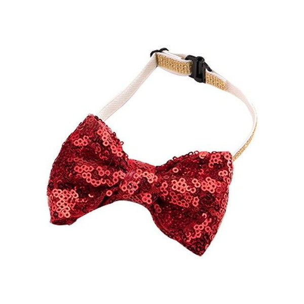 HOT Pet Dog Cat Birthday Party Hat Bowknot Cosplay Cute Bow Tie Headwear Sequin Design Cap Pets Accessories Christmas Santa Hats