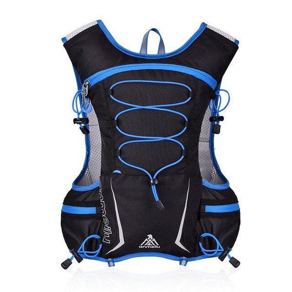 Anmeilu 5L Running Backpack Waterproof Sports Bag Outdoor Trail Running Gym Bag Hydration Vest Mochila Pack Fitness Accessories
