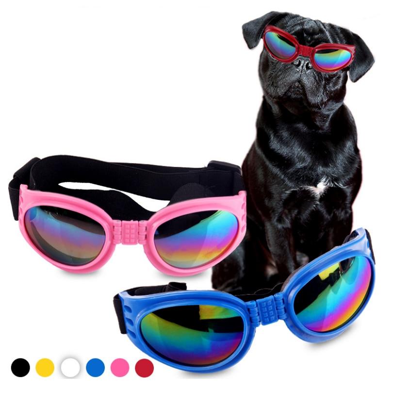 New Attractive Pet Dog Sunglasses Sun Glasses Goggles Eye Wear Protection Dress Up Multi-Color Water-Proof Boom Cool Pet glasses