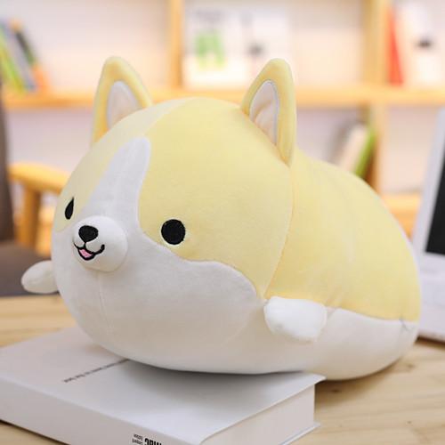 1pc 30-60cm Cute Corgi Dog Plush Toy Lovely Christmas Gift for Kids Stuffed Soft Animal Cartoon Pillow Kawaii Valentine Present