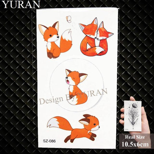 YURAN Women Sexy Arm Fake Black Tattoo Henna Mandala Flower Temporary Tattoo Girls Beauty Flora Waterproof Tatoos Indian Mehndi