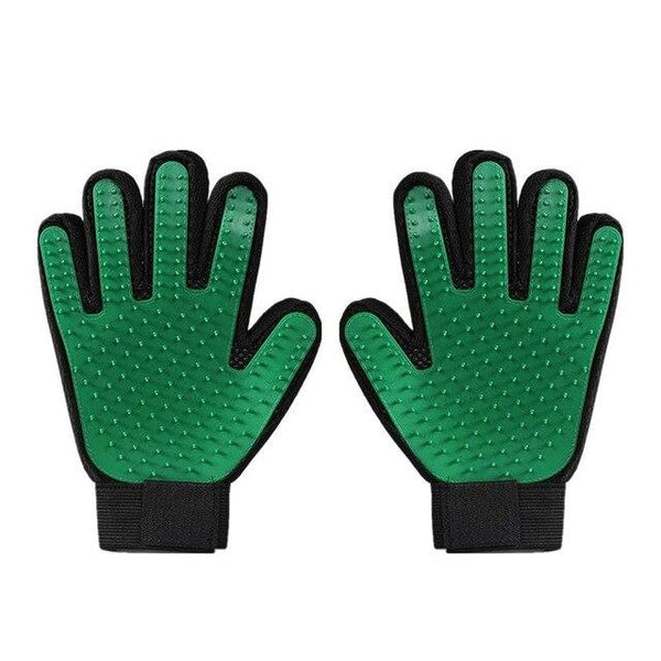 YVYOO Pet dog accessories Grooming Supply Pet Dog Hair Brush Comb Glove For Pet Cleaning Massage Glove Cat Hair Glove D10