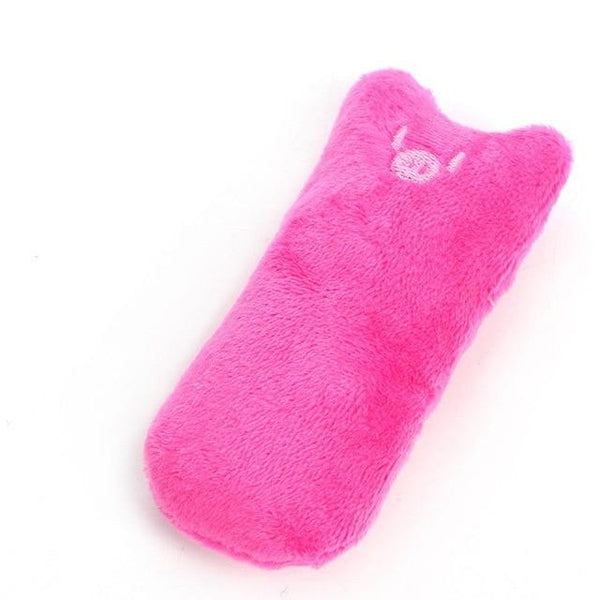 Teeth Grinding Catnip Toys Funny Interactive Plush Cat Toy Pet Kitten Chewing Toy Claws Thumb Bite Cat mint For Cats Cat Supply