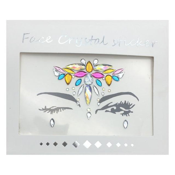 Temporary Rhinestone Glitter Tattoo Stickers Face Jewels Gems Festival Party Makeup Body Jewels Flash Fake Temporary Tattoos