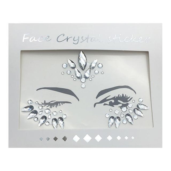 Temporary Rhinestone Glitter Tattoo Stickers Face Jewels Gems Festival Party Makeup Body Jewels Flash Fake Temporary Tattoos