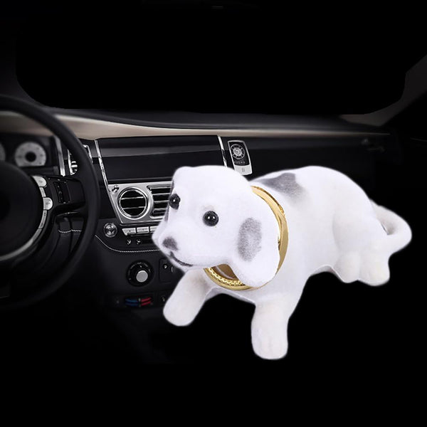 Car Ornaments Automobiles Dashboard Toys Shaking Head Dog Doll Cute Decoration Nodding Puppy Figures Auto Accessories Kids Gift