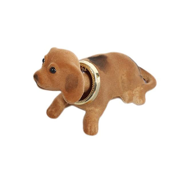 Car Ornaments Automobiles Dashboard Toys Shaking Head Dog Doll Cute Decoration Nodding Puppy Figures Auto Accessories Kids Gift
