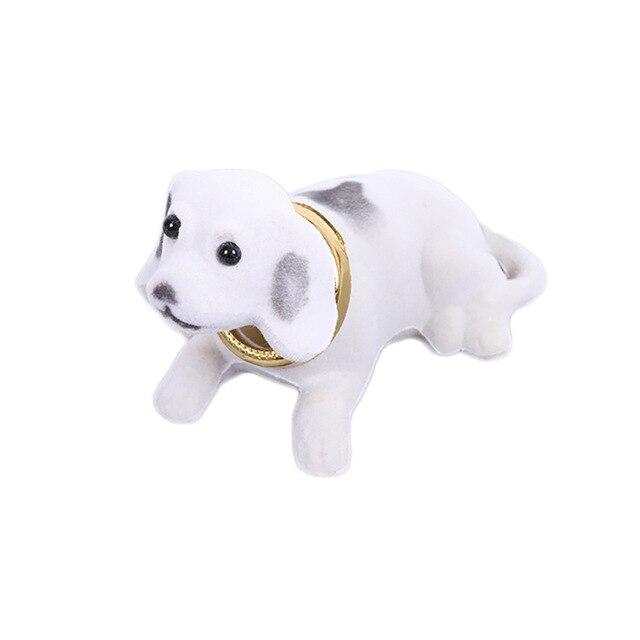 Car Ornaments Automobiles Dashboard Toys Shaking Head Dog Doll Cute Decoration Nodding Puppy Figures Auto Accessories Kids Gift