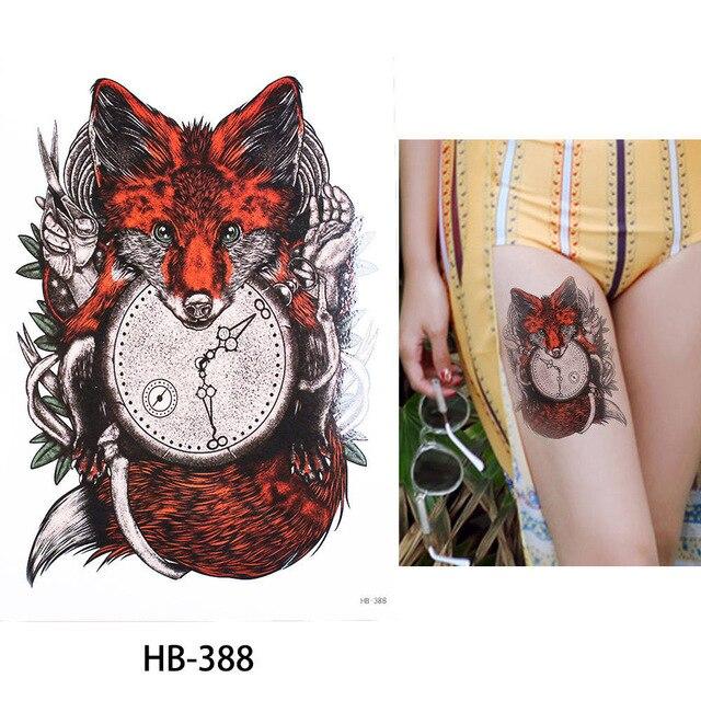 Glaryyears A Bit Big Arm Temporary Tattoo Sticker Sparrow Fake Tatoo Sleeve Flash Tatto Waterproof Body Art Women LC-734