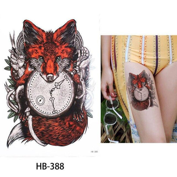 Glaryyears A Bit Big Arm Temporary Tattoo Sticker Sparrow Fake Tatoo Sleeve Flash Tatto Waterproof Body Art Women LC-734