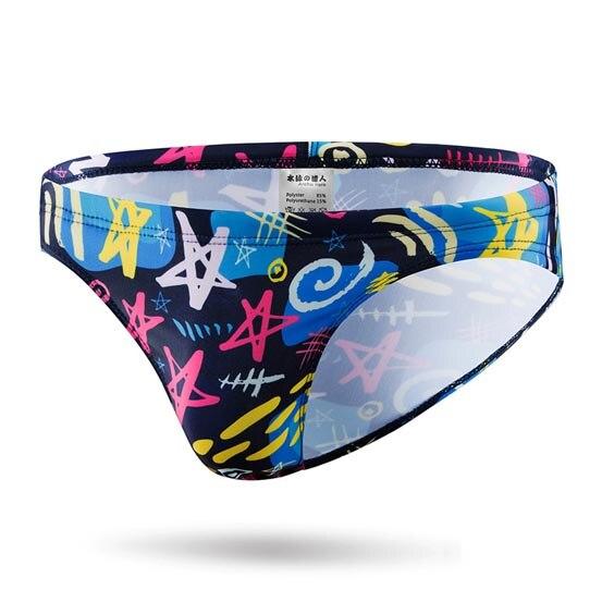Summer Men's bathing suit bikini swimming trunks maillot de bain wear pool shorts boxers low waist briefs