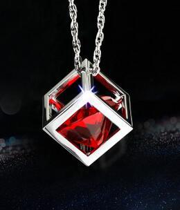 Car Pendant Crystals Rubik's Cube Car Charms Rear View Mirror Decoration Automobile Ornaments Hanging trims Interior Suspension