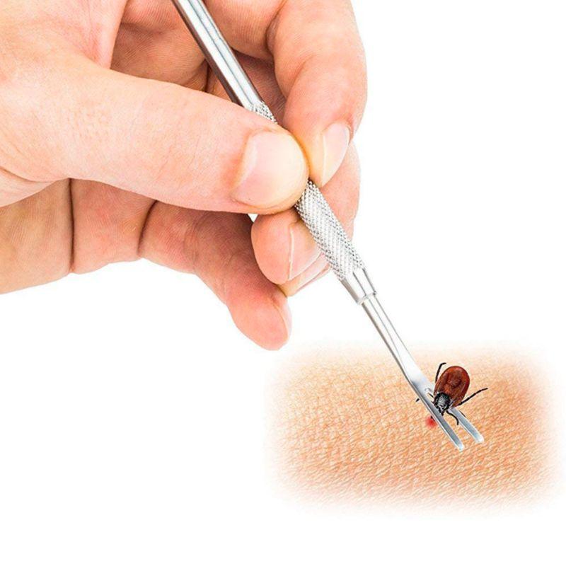Flea Remover Fork Stainless Steel Pet Dog Cat Tick Removal Grooming Tool Accessories