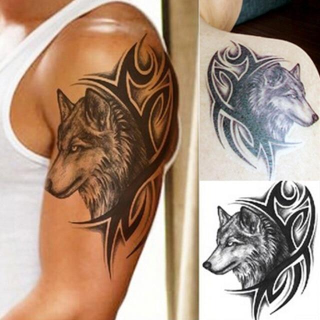 Sexy Black Cats Temporary Tattoo Body Art Arm Flash Tattoo Stickers 10.5*6cm Waterproof Fake Henna Painless Tatto Sticker